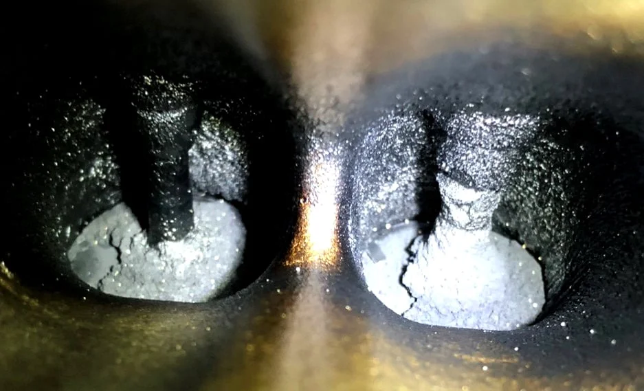VR30 carbon build-up