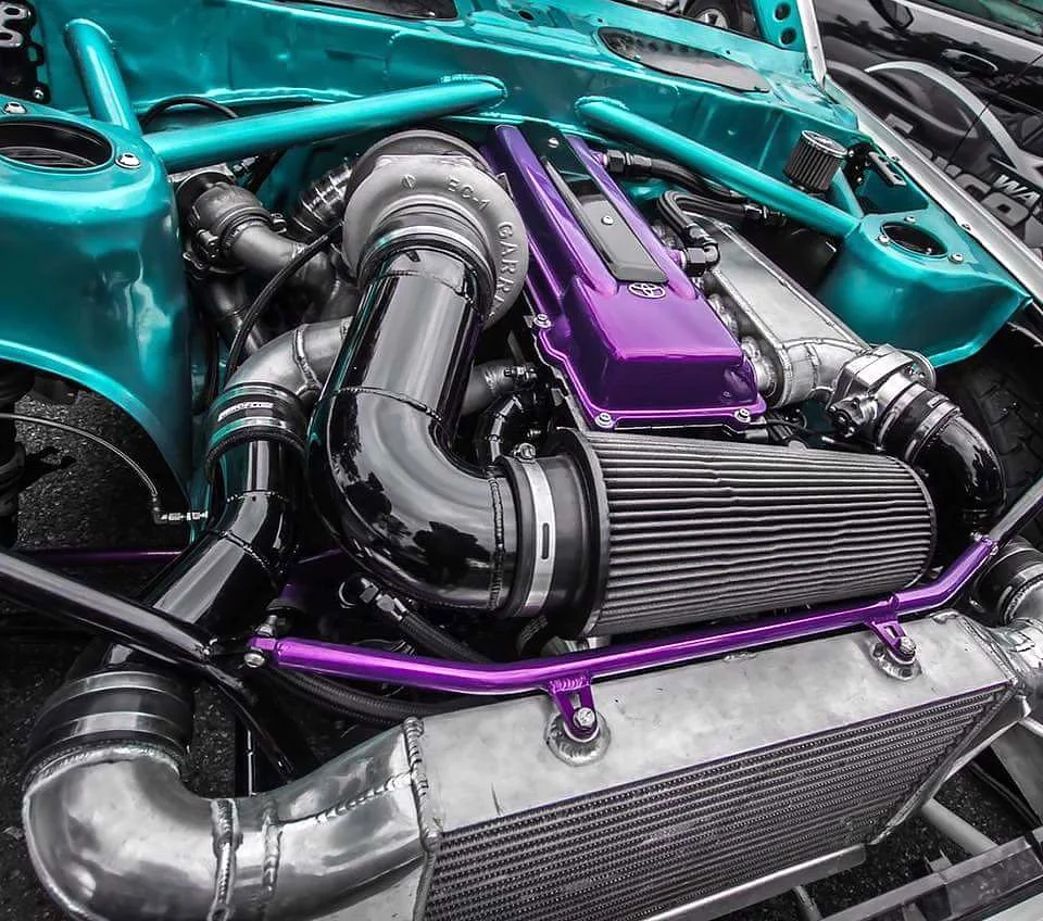 Big single turbo 2RZ-FE build