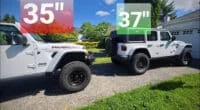 The Difference Between 35 vs 37 Tires
