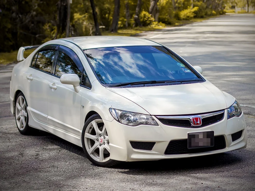 FD2 Civic with low profile tires