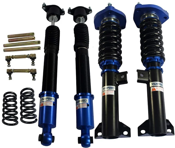 JDMSPEED blue coilovers