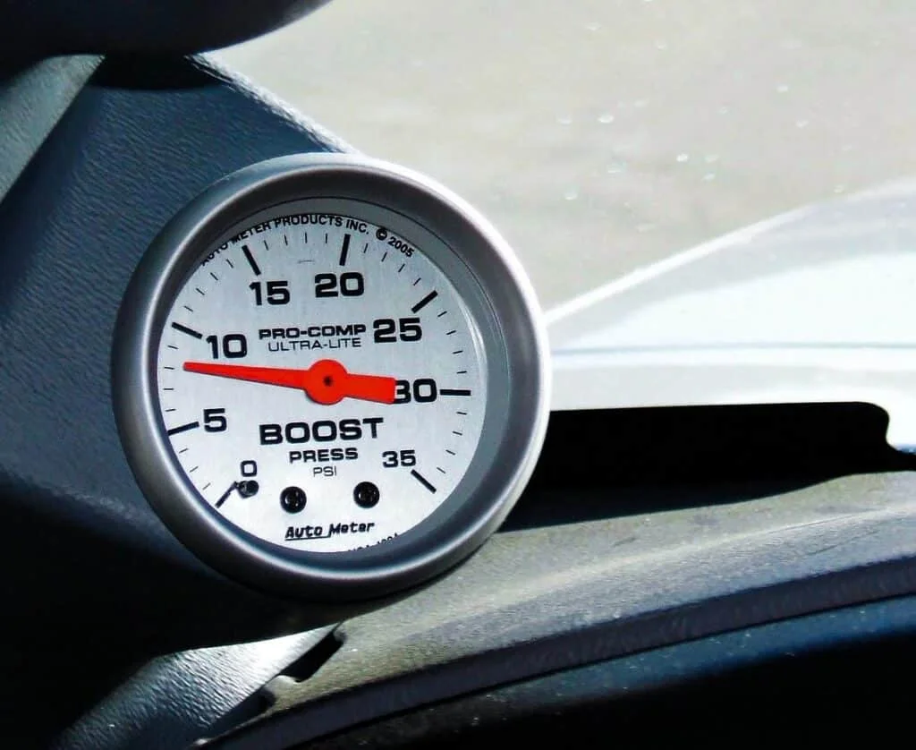 Boost pressure gauge