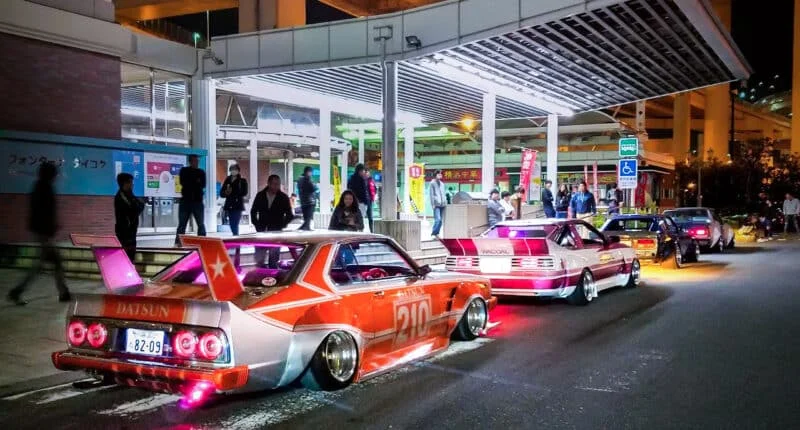 Japanese Bosozoku-Style Cars