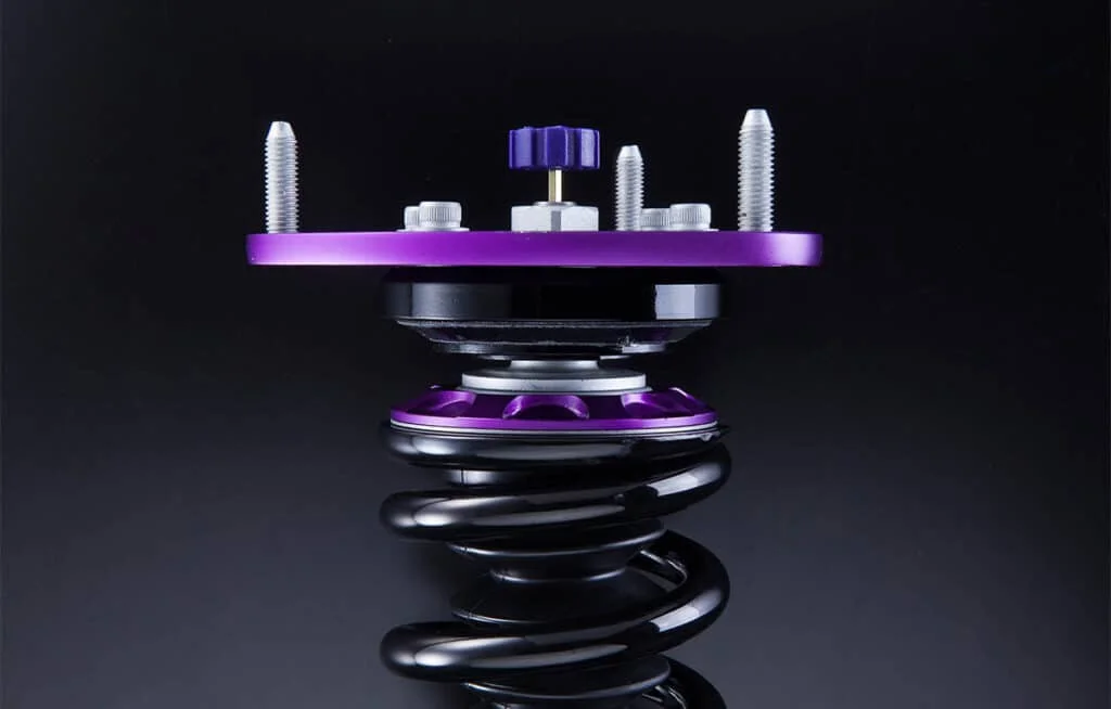 Purple coilovers
