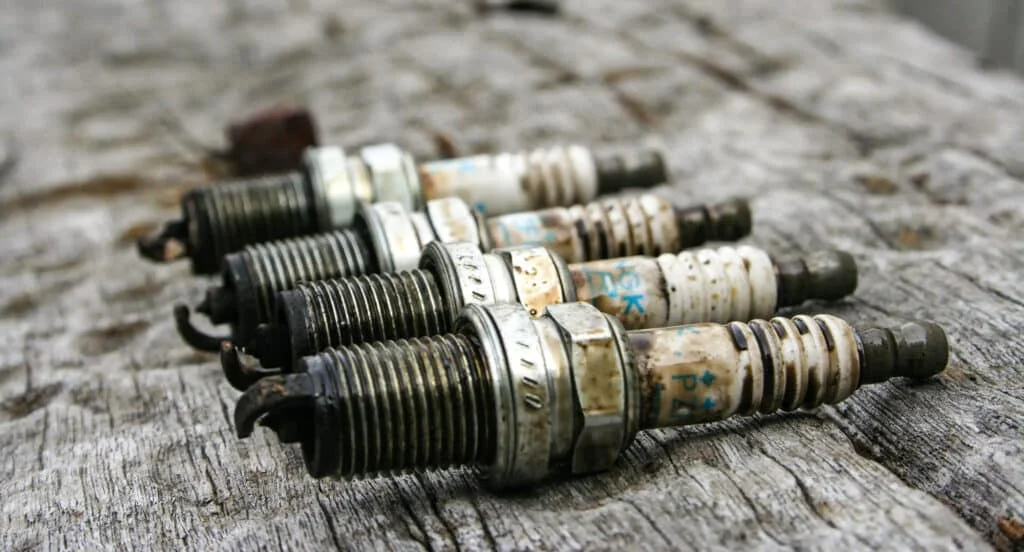 Fouled spark plugs due to pre-ignition