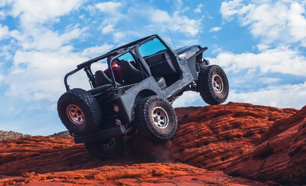 Jeep overlanding
