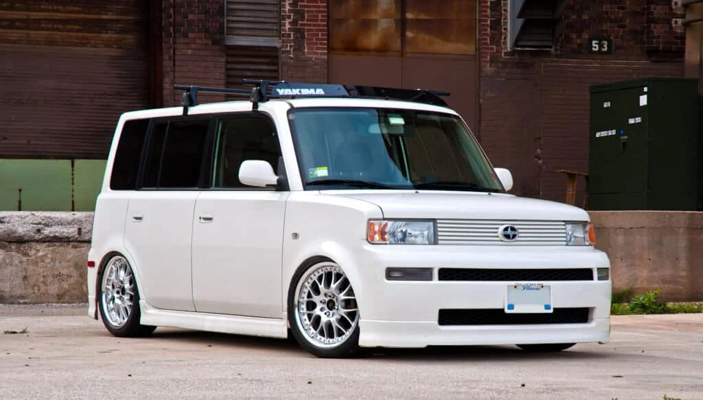 Scion xB lowered
