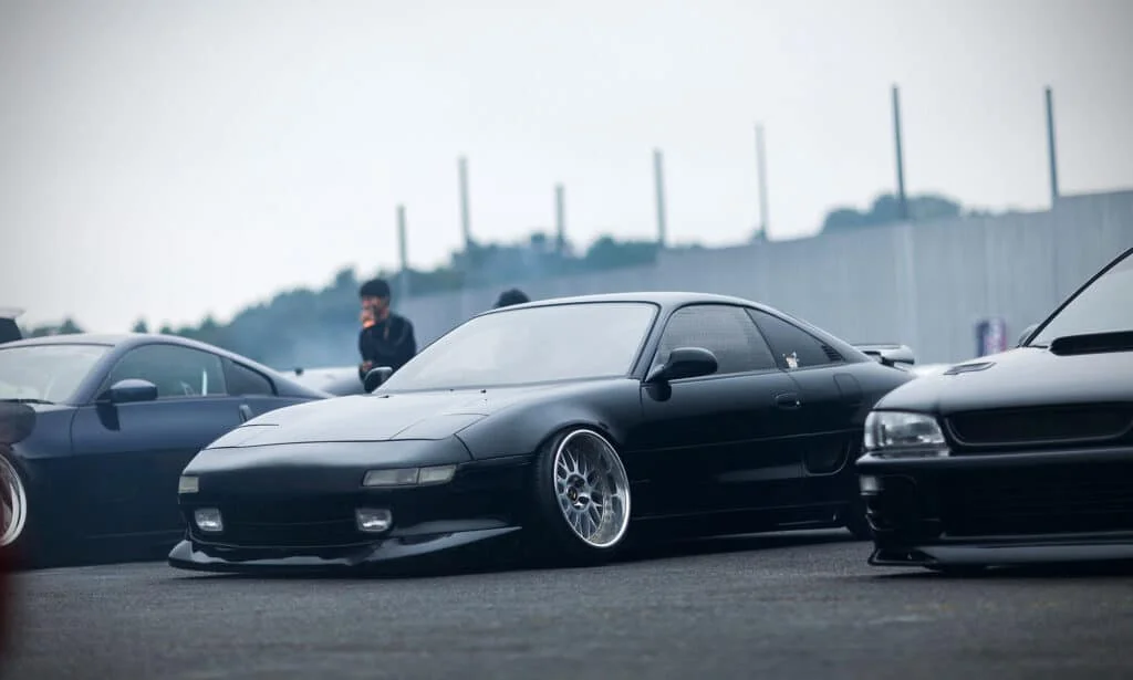 Slammed matte black 240sx