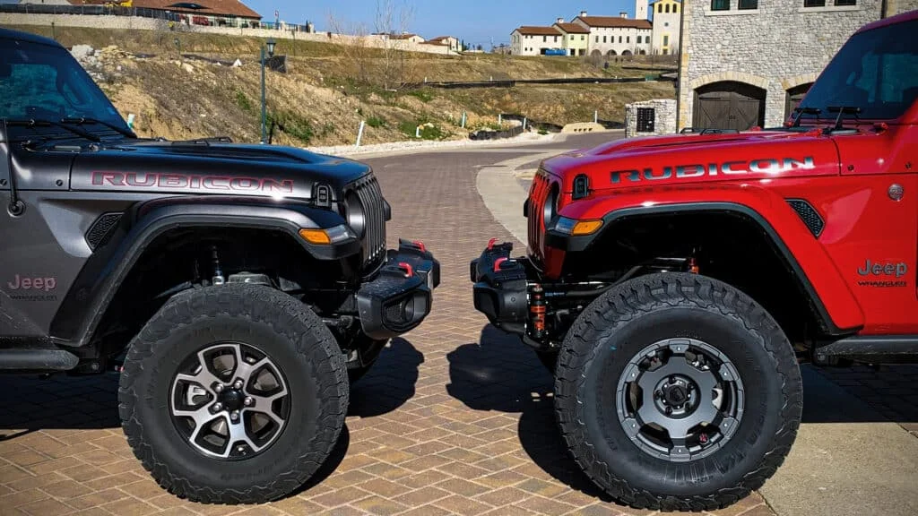 35-inch and 37-inch tires compared