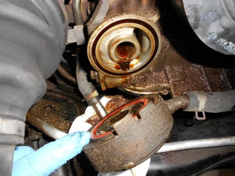 VQ40 oil leak