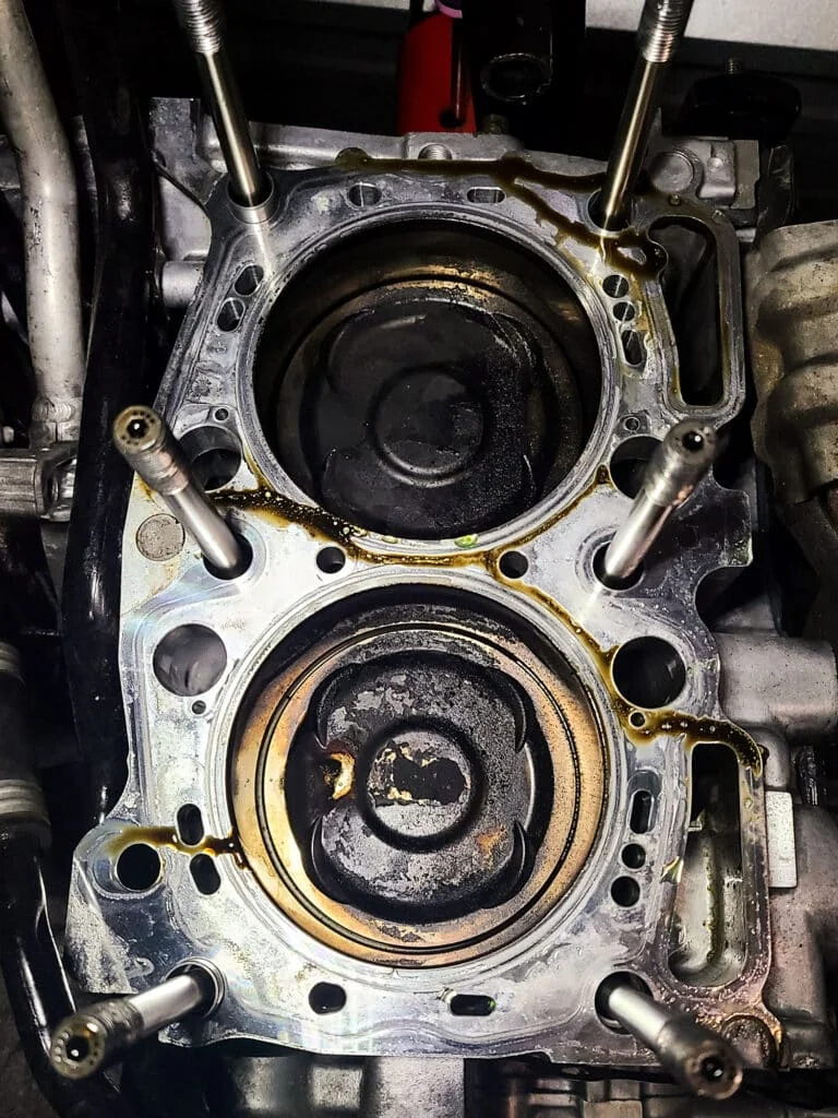 2AZ carbon build-up