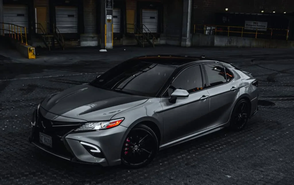 Toyota Camry with a big brake kit
