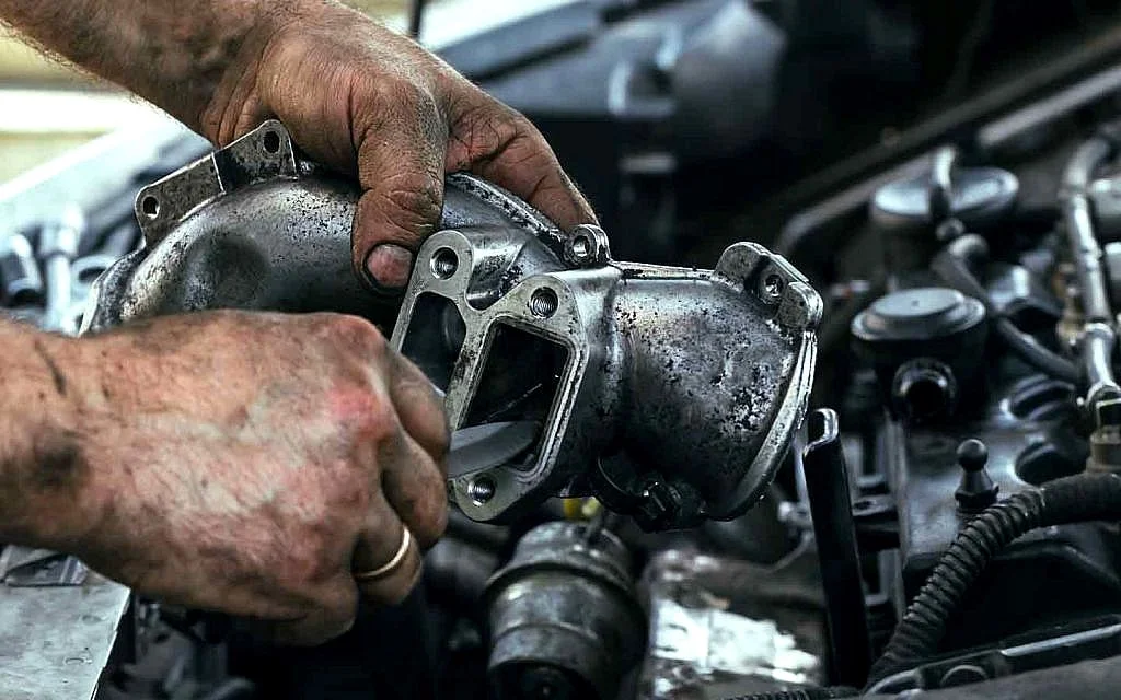 Cleaning an EGR valve