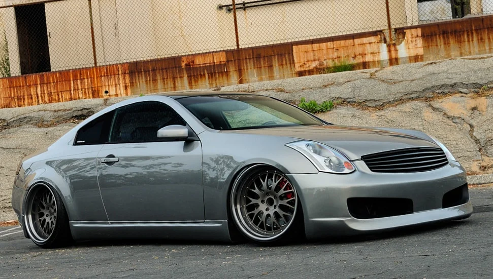Grey G35 coupe