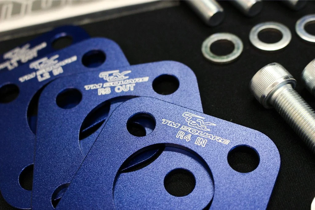 Blue TM Square camber shims
