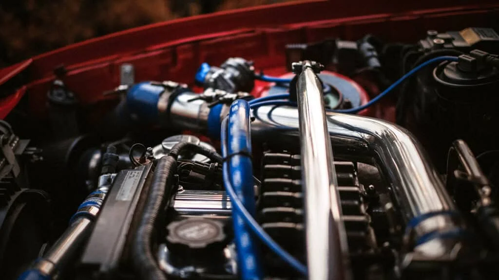 A70 Supra engine bay
