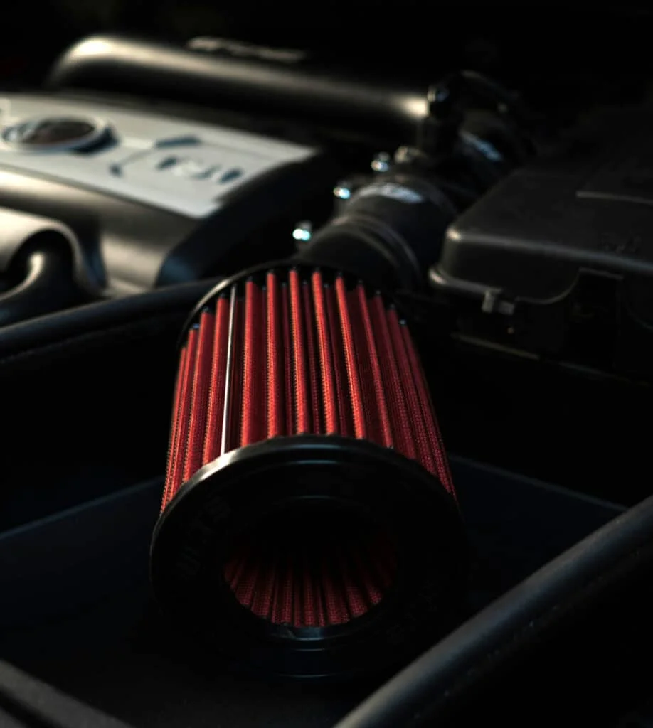 Red cold air intake