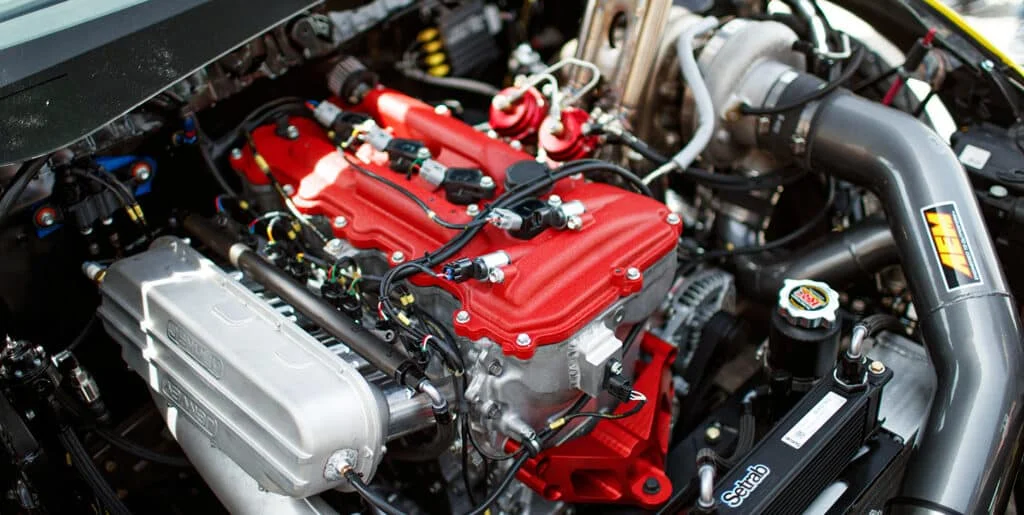 Tuned 2AR-FE engine