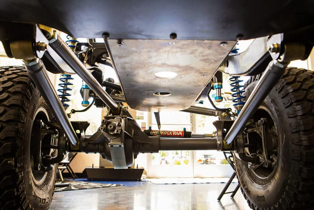 3-link suspension installed