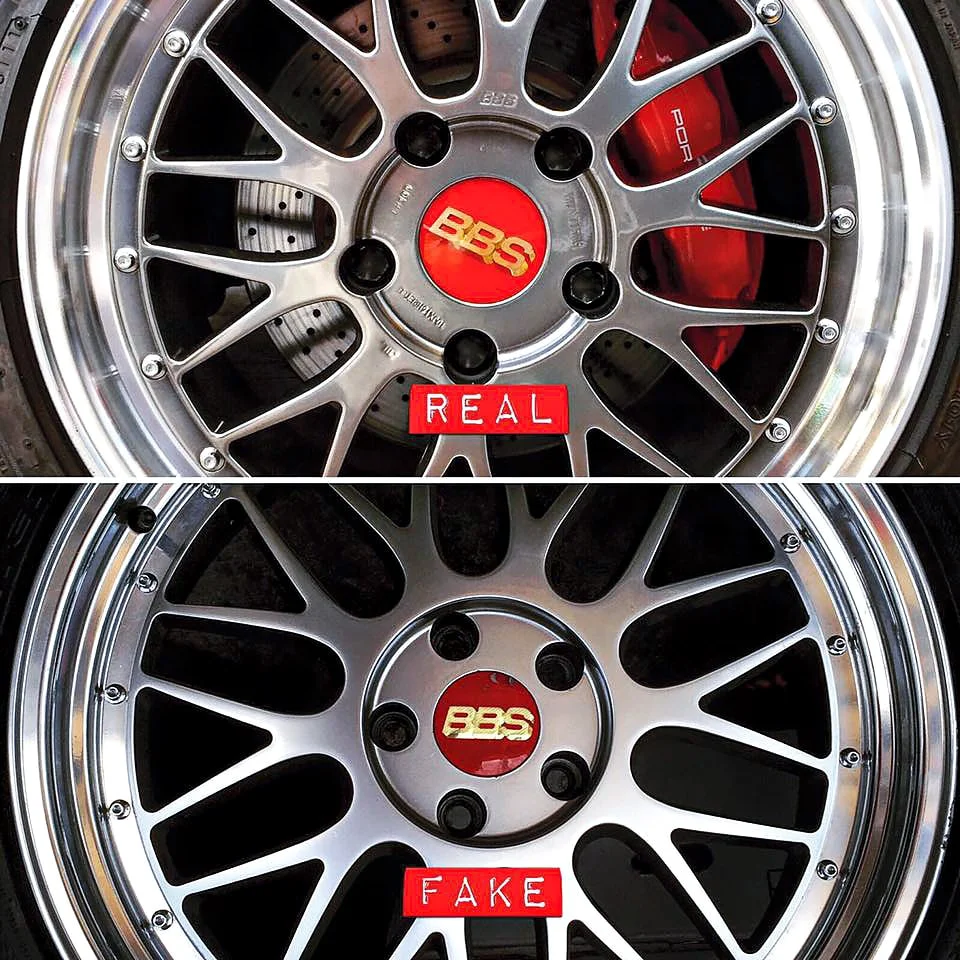 Real vs. rep wheels compared