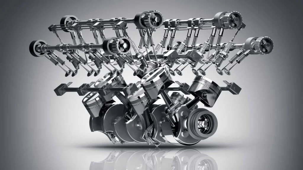 IC engine illustration