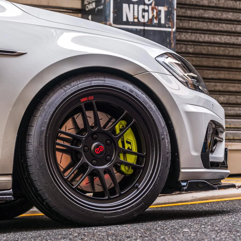 Matte black Enkei RPF1