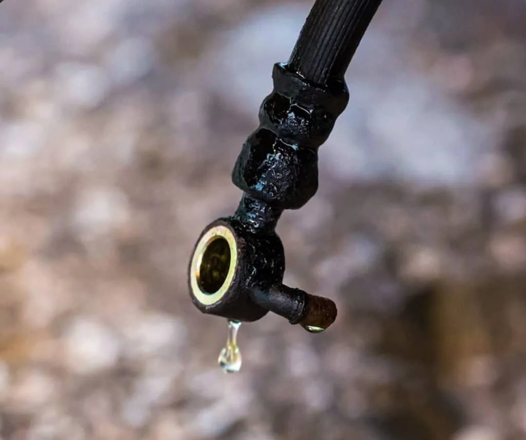 Leaky brake hose