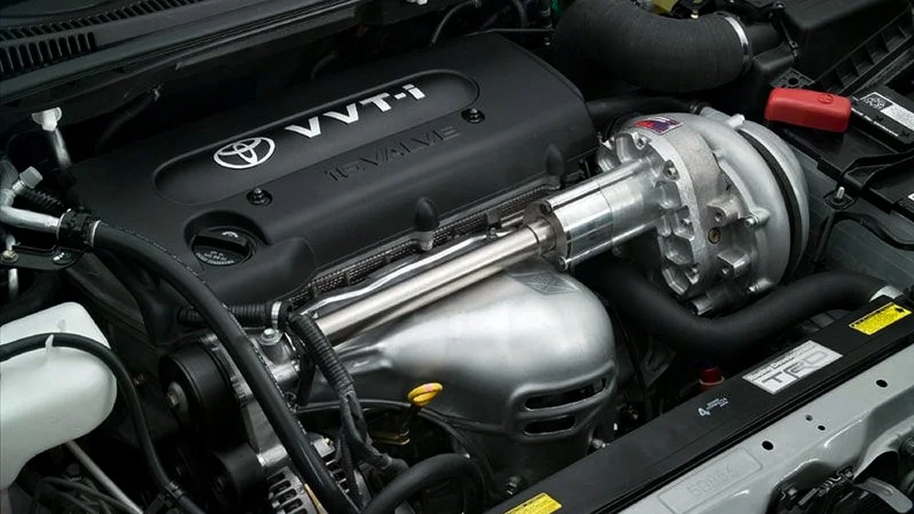 VVT-i engine cover on supercharged Scion tC