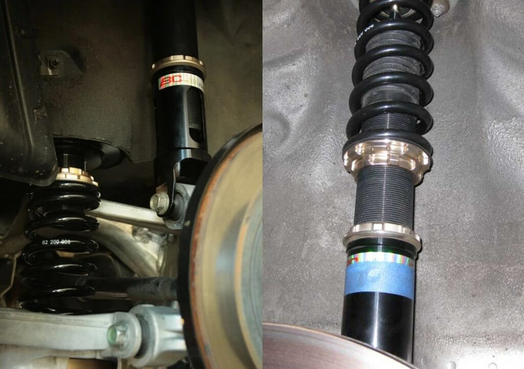 Infiniti G35 OEM vs True Type Coilovers