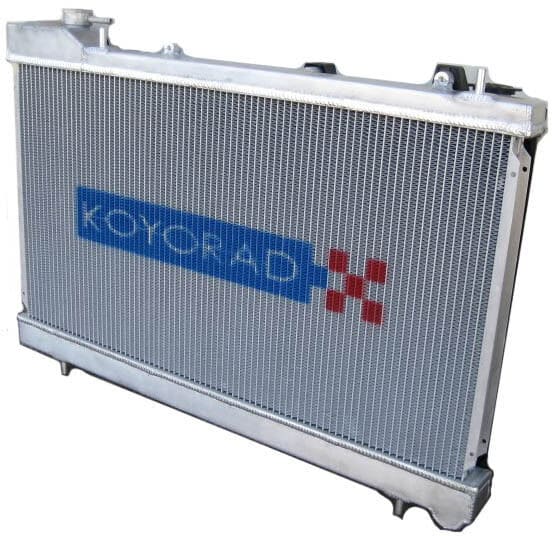 Aluminum Miata radiator upgrade by Koyorad