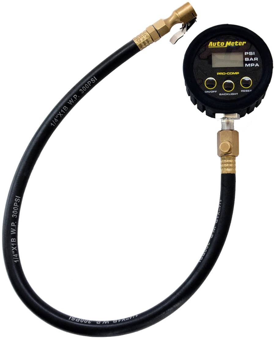 Best Tire Pressure Gauge for Racing Low Offset