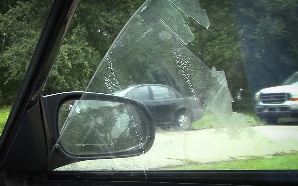 Window tint removal gone wrong