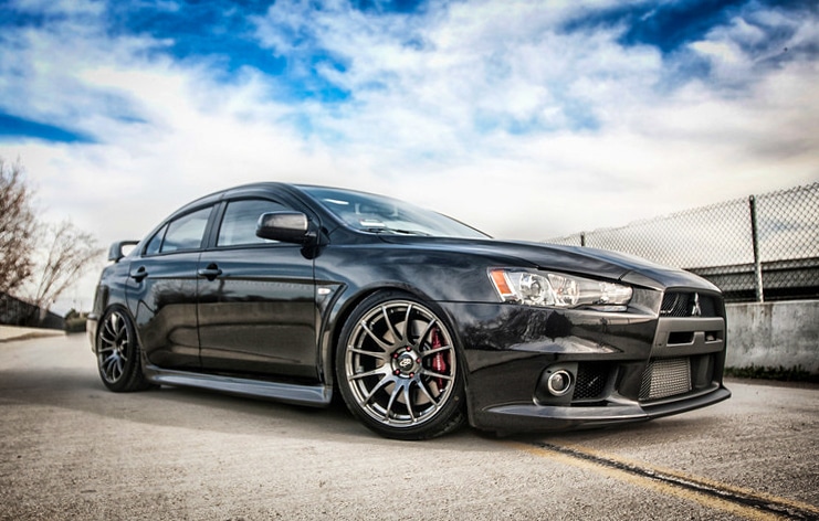Tastefully tuned Mitsubishi Evo X