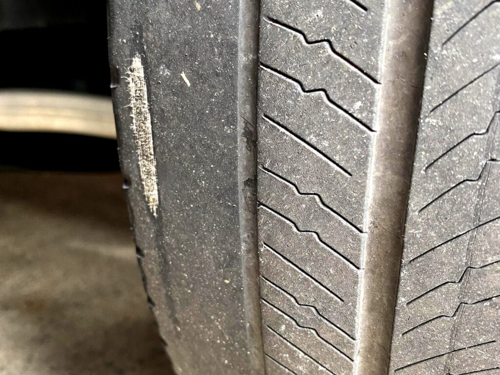 Uneven tire wear