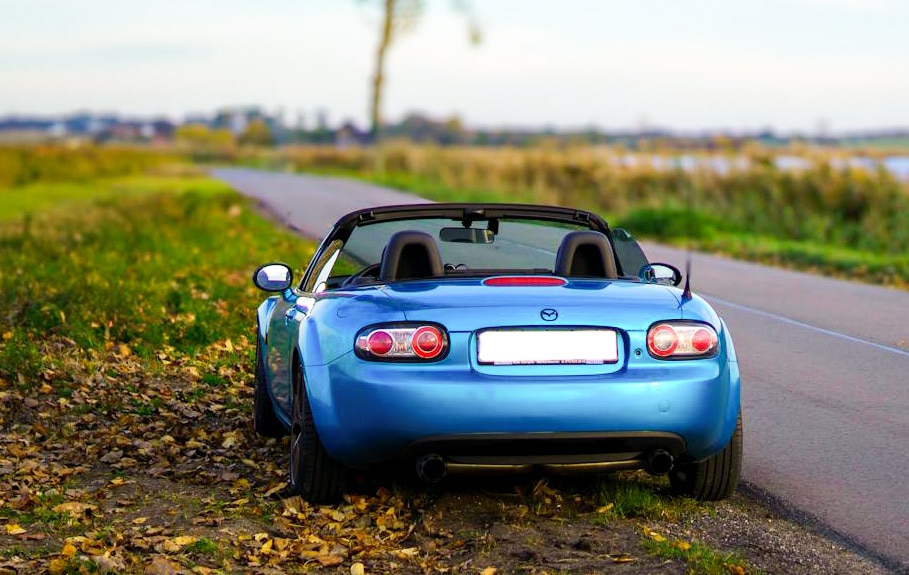 Blue Miata