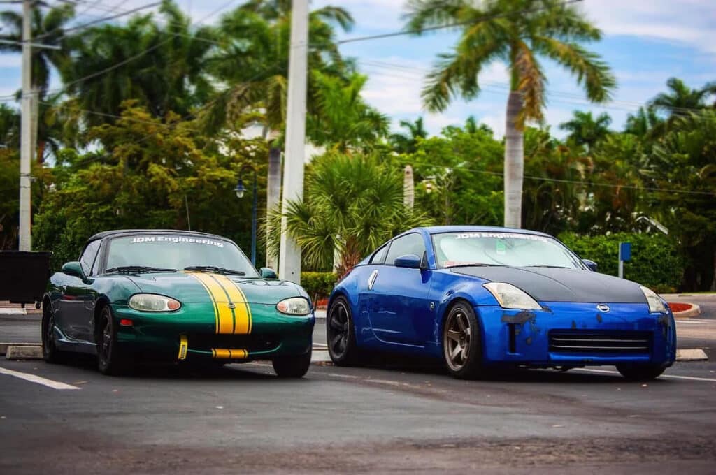350z vs Miata
