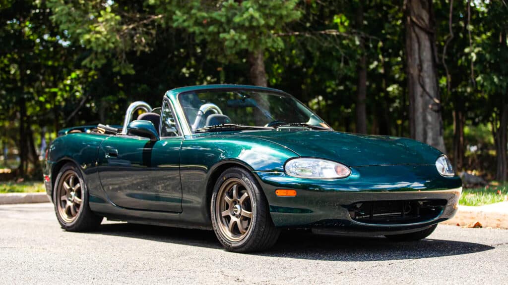 NB Miata green