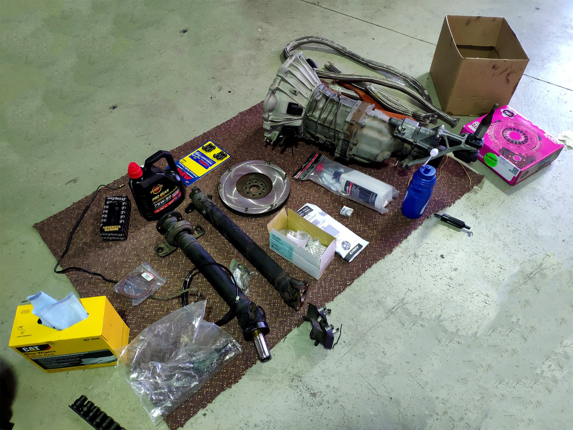 thumbnail image 2 of Fabster Industries Transmission Tunnel Cover For Lexus IS300 – Auto To Manual Swap 2 of 4