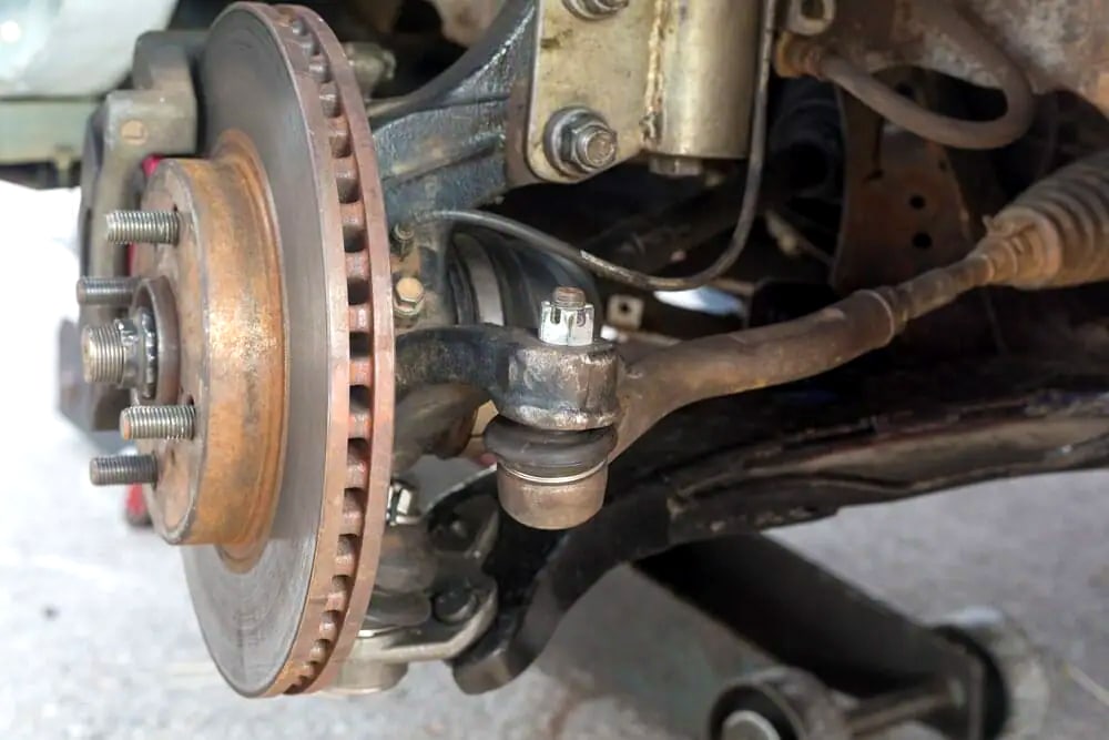 steering knuckle and brake assembly