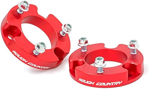 Rough Country 744RED strut spacers for Tacoma
