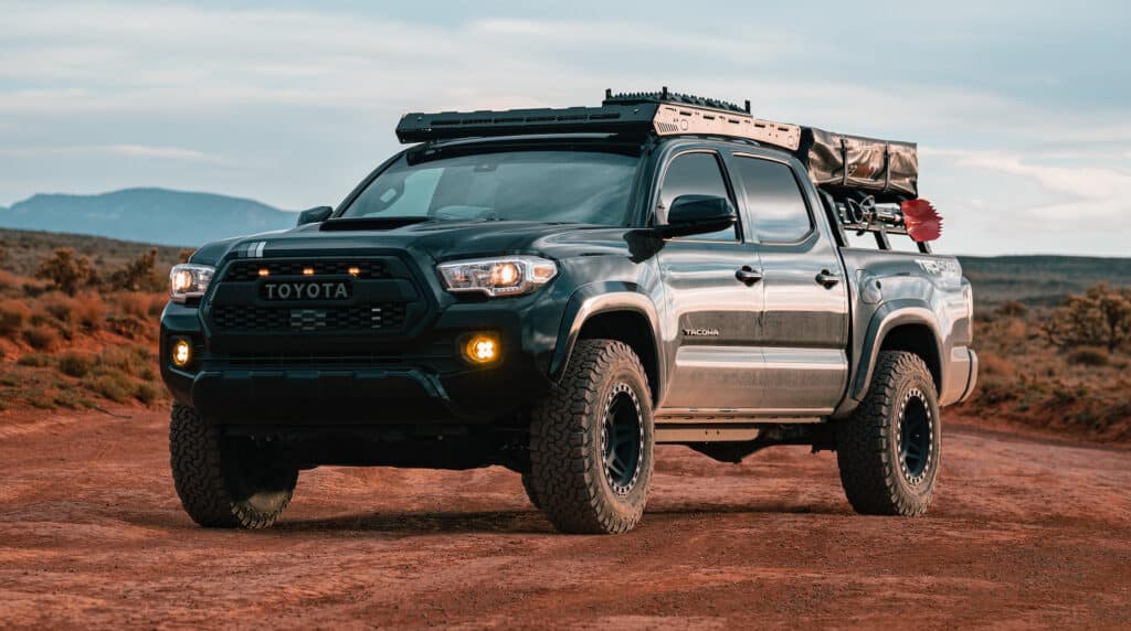 2020 Tacoma with roof rack