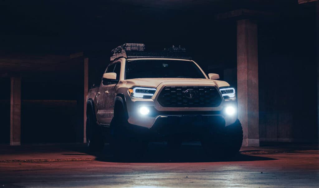 White 2022 Toyota Tacoma