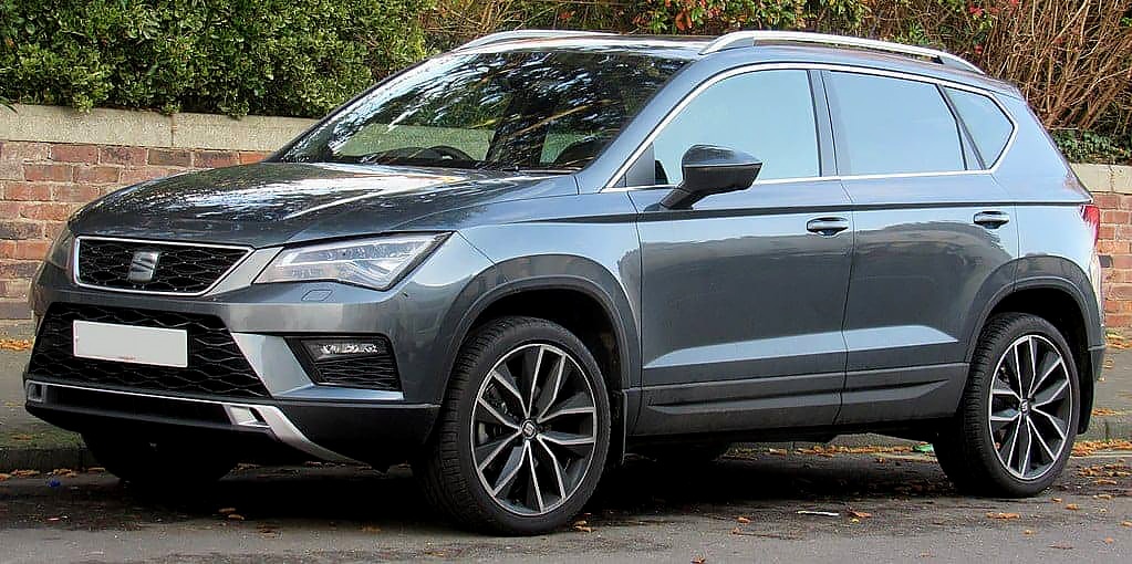 Grey SUV with reflective windows