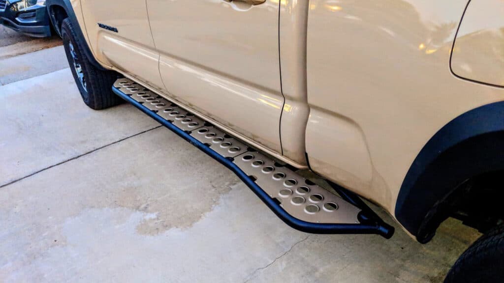 Cali Raised rock slider for Toyota Tacoma