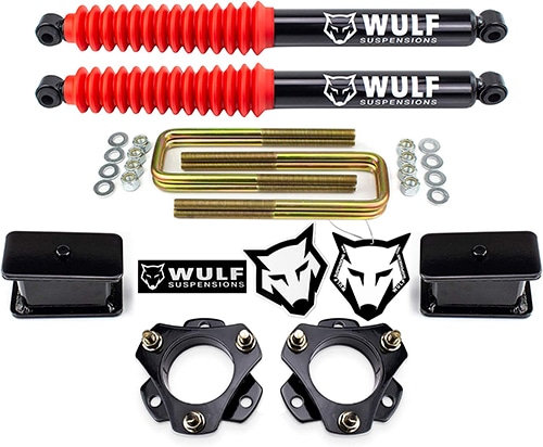 WULF 3” Lift Kit w/ extended rear shocks