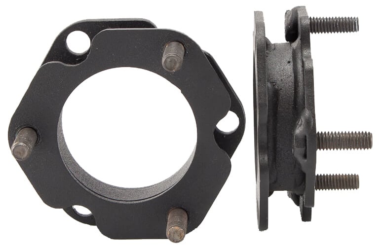 Front leveling spacers for Toyota Tacomas