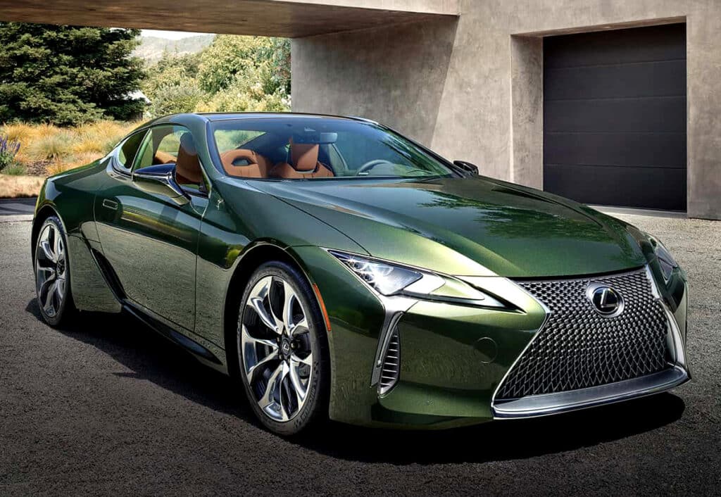 Nori Green Pearl Lexus LC500