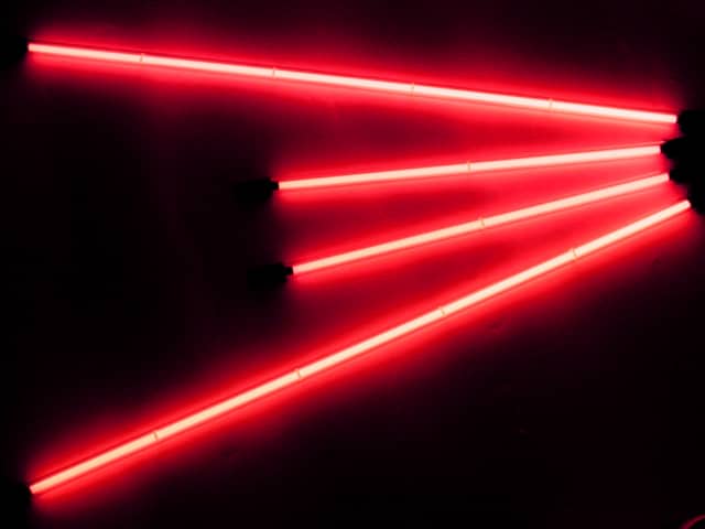 Red underglow neon kit