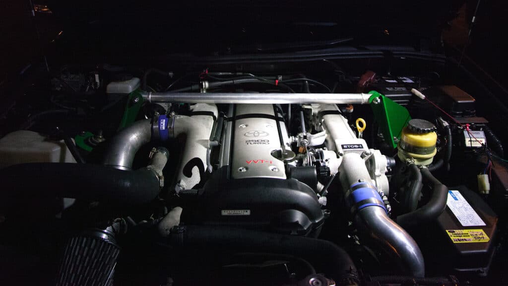 1JZ engine bay