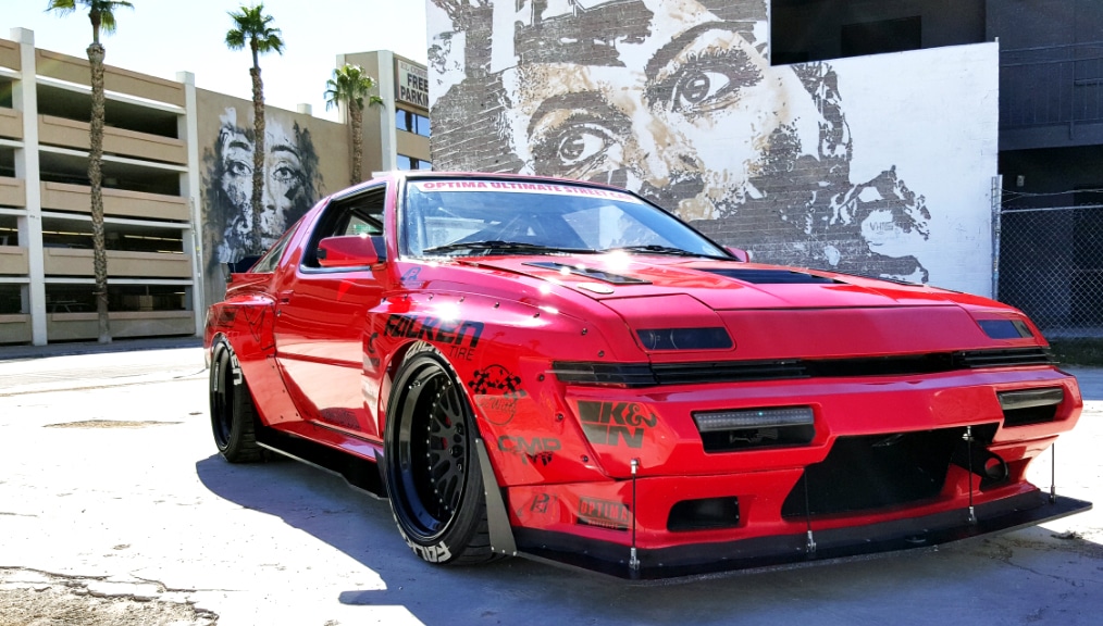 Tuned and modified Mitsubishi Starion